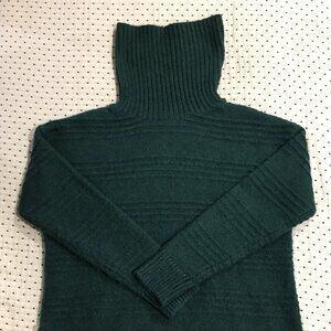 Passenger Teal Recycled Wool Chunky Knit Sweater Size Small Like New